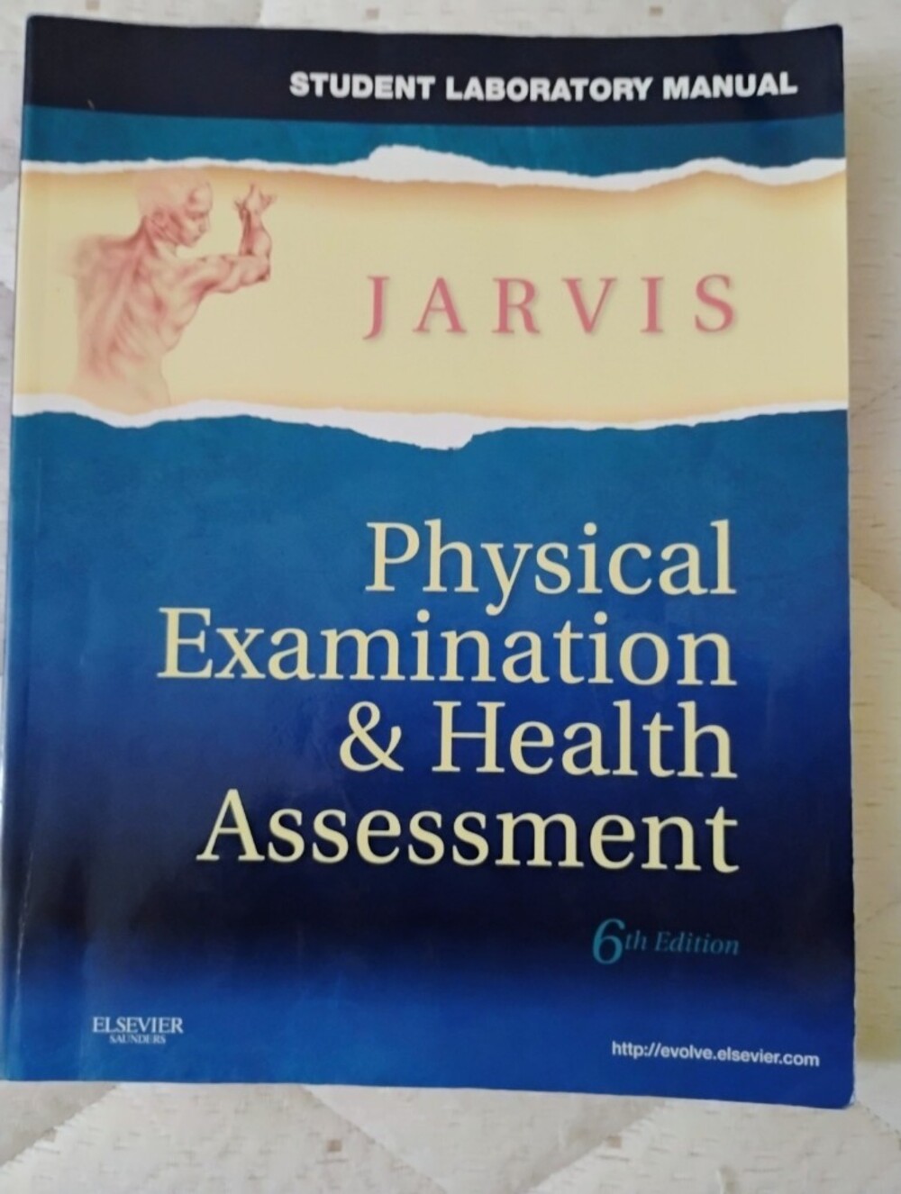 Physical Examination & Health Assessment - Blue Book Cover